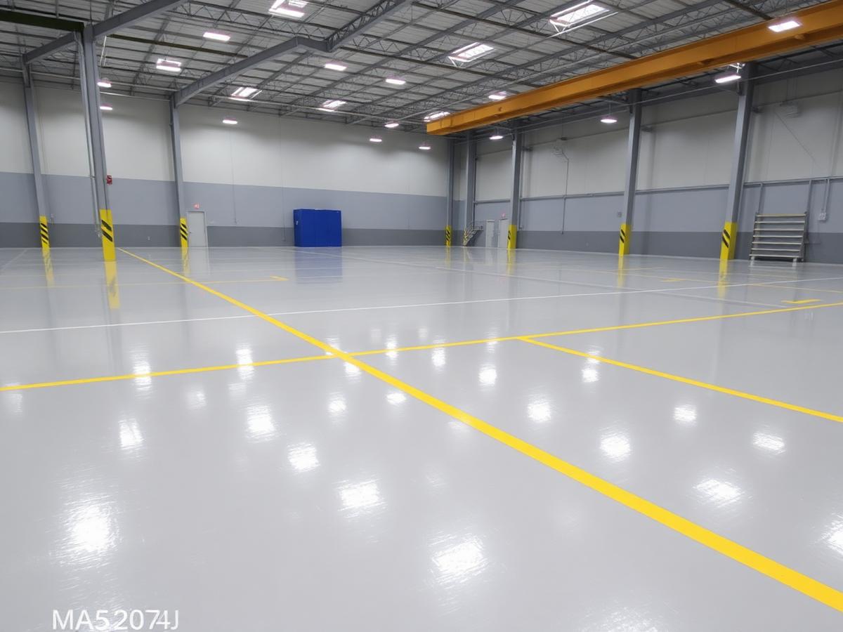 Industrial Epoxy Flooring System — after